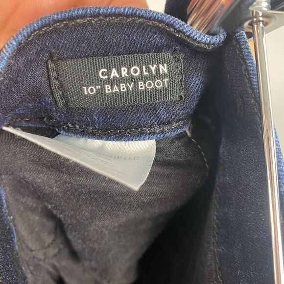 Veronica Beard Jeans Carolyn Baby Boot Kick Flare Royal Wash - Picture 5 of 8